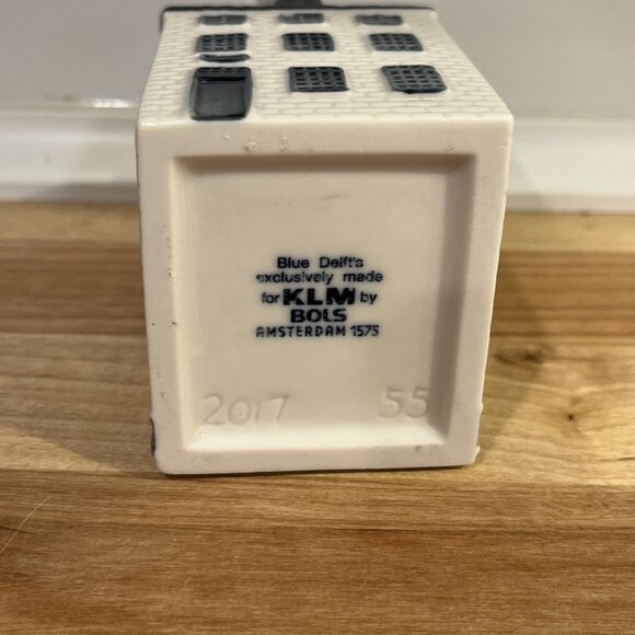 KLM Airlines Blue Delft House by BOLS #55 Empty 2017 - Picture 5 of 6